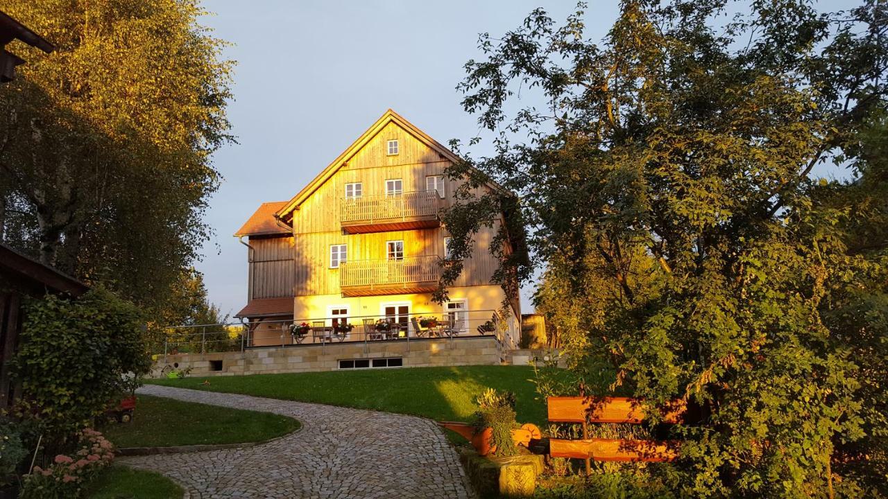 Ferienhaus Winterbergblick Hinterhermsdorf Exterior foto